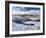 Upland peat bog on Fairfield fell covered in snow in winter, UK-Ashley Cooper-Framed Photographic Print