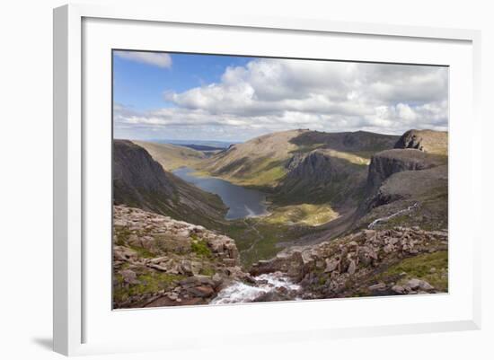 Upland Stream Flowing into Loch Avon, Glen Avon, Cairngorms Np, Highlands, Scotland, UK-Mark Hamblin-Framed Photographic Print