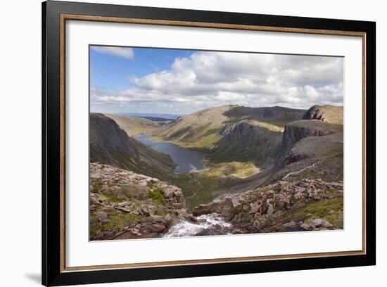 Upland Stream Flowing into Loch Avon, Glen Avon, Cairngorms Np, Highlands, Scotland, UK-Mark Hamblin-Framed Photographic Print