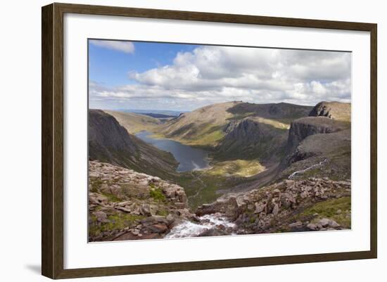 Upland Stream Flowing into Loch Avon, Glen Avon, Cairngorms Np, Highlands, Scotland, UK-Mark Hamblin-Framed Photographic Print