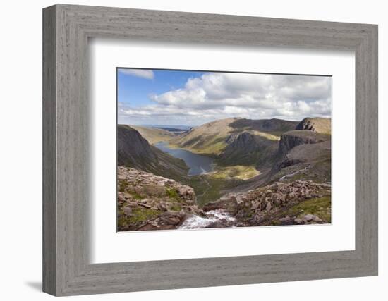 Upland Stream Flowing into Loch Avon, Glen Avon, Cairngorms Np, Highlands, Scotland, UK-Mark Hamblin-Framed Photographic Print