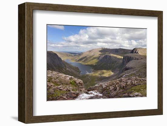 Upland Stream Flowing into Loch Avon, Glen Avon, Cairngorms Np, Highlands, Scotland, UK-Mark Hamblin-Framed Photographic Print