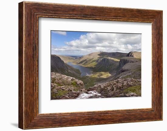 Upland Stream Flowing into Loch Avon, Glen Avon, Cairngorms Np, Highlands, Scotland, UK-Mark Hamblin-Framed Photographic Print