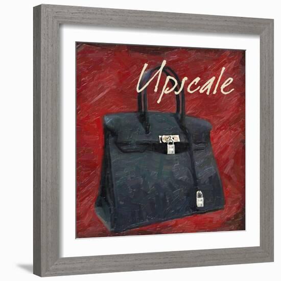 Uplscale Bag-Taylor Greene-Framed Art Print