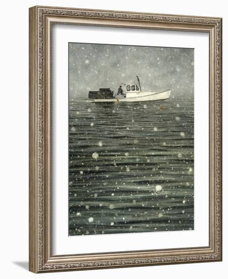 Upon the Sea-John Morrow-Framed Giclee Print