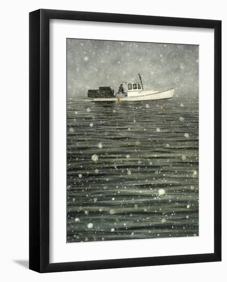 Upon the Sea-John Morrow-Framed Giclee Print