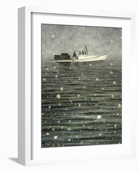 Upon the Sea-John Morrow-Framed Giclee Print