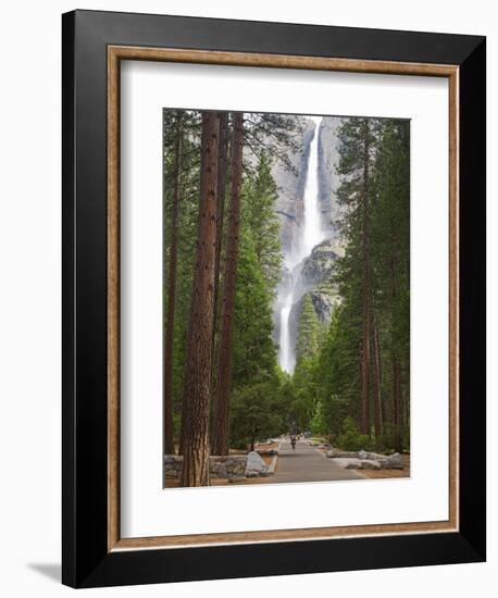 Upper and Lower Yosemite Falls. Yosemite National Park, CA-Jamie & Judy Wild-Framed Photographic Print