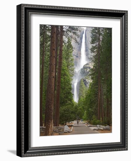 Upper and Lower Yosemite Falls. Yosemite National Park, CA-Jamie & Judy Wild-Framed Photographic Print