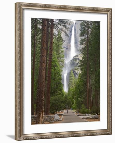 Upper and Lower Yosemite Falls. Yosemite National Park, CA-Jamie & Judy Wild-Framed Photographic Print