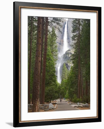 Upper and Lower Yosemite Falls. Yosemite National Park, CA-Jamie & Judy Wild-Framed Photographic Print