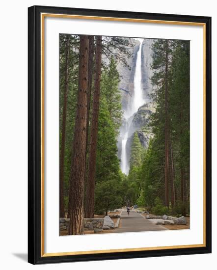 Upper and Lower Yosemite Falls. Yosemite National Park, CA-Jamie & Judy Wild-Framed Photographic Print