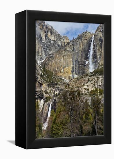 Upper and Lower Yosemite Falls-Doug Meek-Framed Premier Image Canvas