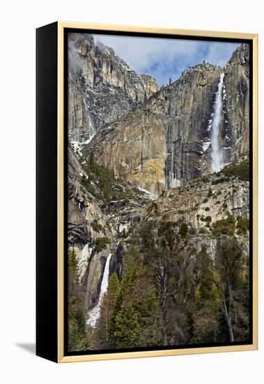 Upper and Lower Yosemite Falls-Doug Meek-Framed Premier Image Canvas