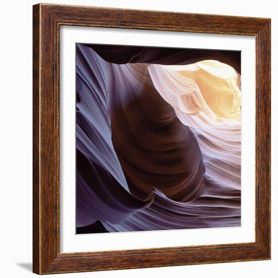 Upper Antelope, a Slot Canyon, Arizona, United States of America (U.S.A.), North America-Tony Gervis-Framed Photographic Print