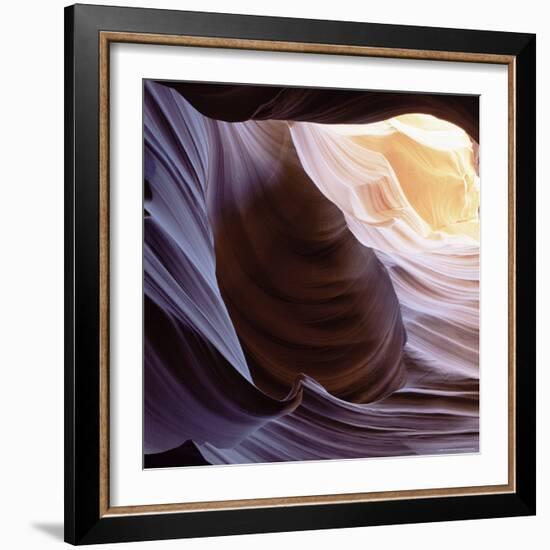 Upper Antelope, a Slot Canyon, Arizona, United States of America (U.S.A.), North America-Tony Gervis-Framed Photographic Print