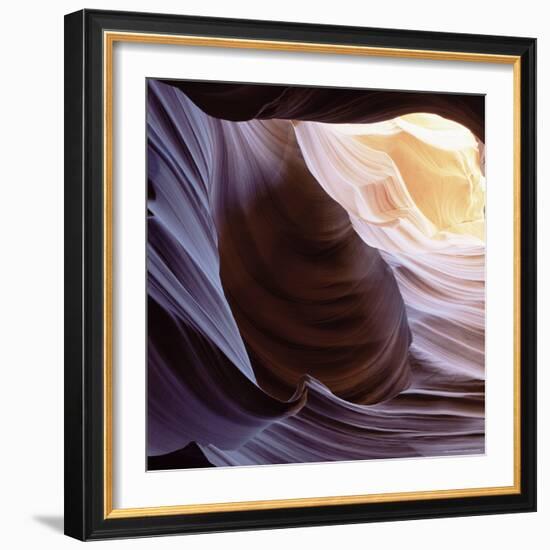 Upper Antelope, a Slot Canyon, Arizona, United States of America (U.S.A.), North America-Tony Gervis-Framed Photographic Print