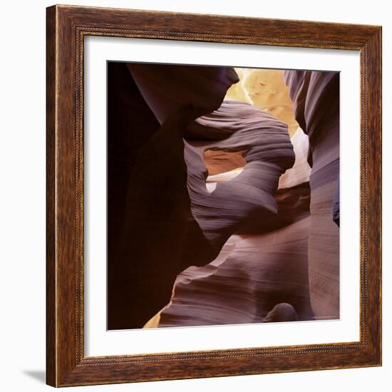 Upper Antelope, a Slot Canyon, Arizona, United States of America (U.S.A.), North America-Tony Gervis-Framed Photographic Print