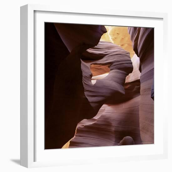 Upper Antelope, a Slot Canyon, Arizona, United States of America (U.S.A.), North America-Tony Gervis-Framed Photographic Print