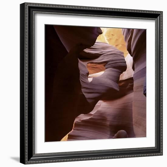 Upper Antelope, a Slot Canyon, Arizona, United States of America (U.S.A.), North America-Tony Gervis-Framed Photographic Print