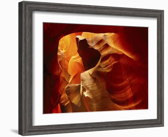 Upper Antelope Canyon, Page, Arizona, USA-Michel Hersen-Framed Photographic Print