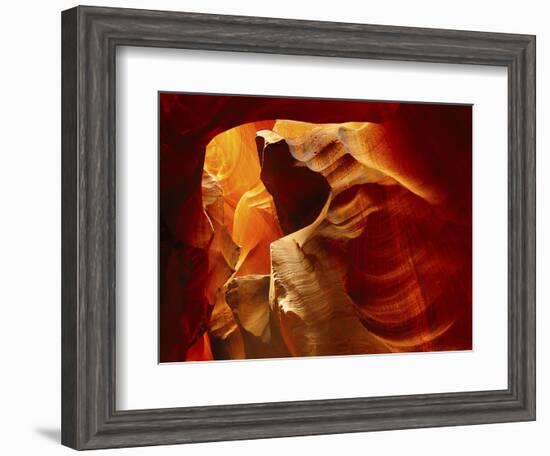 Upper Antelope Canyon, Page, Arizona, USA-Michel Hersen-Framed Photographic Print