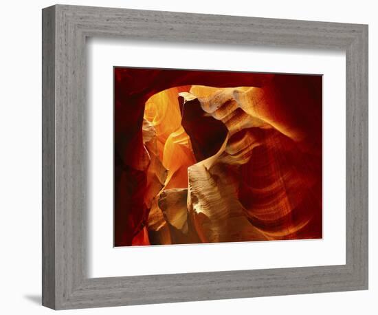 Upper Antelope Canyon, Page, Arizona, USA-Michel Hersen-Framed Photographic Print