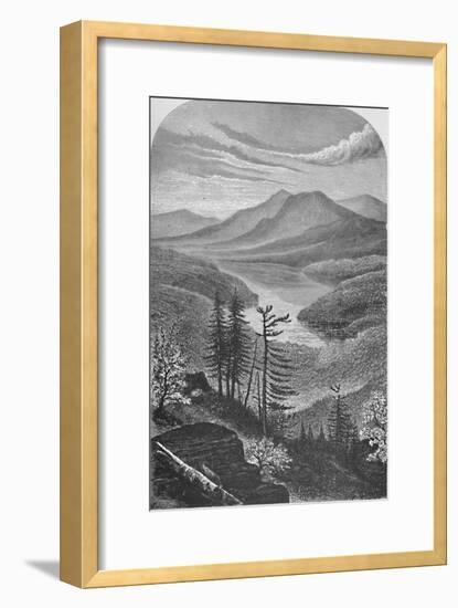 'Upper Ausable Lake', c1870, (1883)-Unknown-Framed Giclee Print