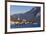 Upper Austria, Salzkamergut, Hallstatt, town view, dawn-Walter Bibikow-Framed Photographic Print