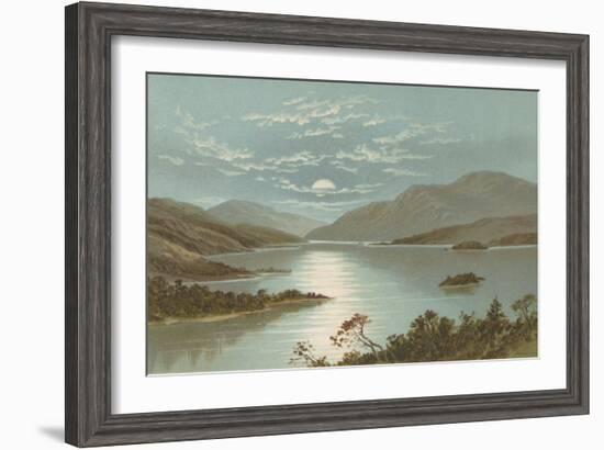 Upper End - Loch Lomond-English School-Framed Giclee Print