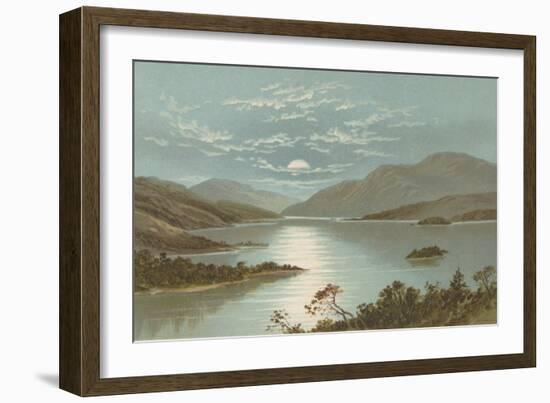 Upper End - Loch Lomond-English School-Framed Giclee Print