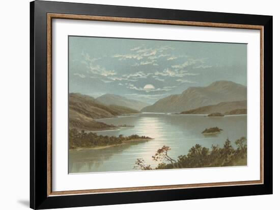 Upper End - Loch Lomond-English School-Framed Giclee Print