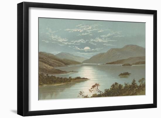 Upper End - Loch Lomond-English School-Framed Giclee Print