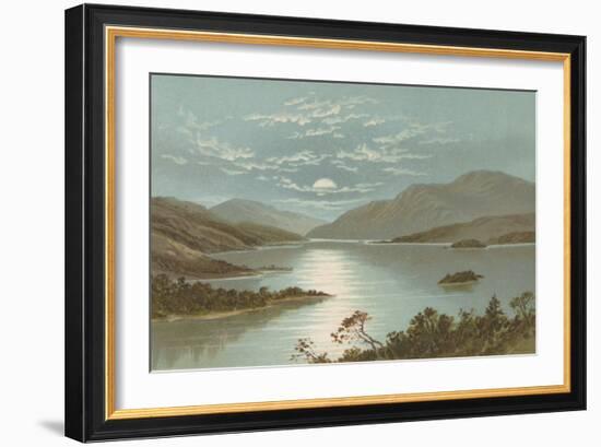 Upper End - Loch Lomond-English School-Framed Giclee Print