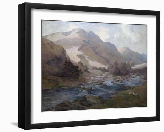 Upper Eskdale, C.1918-Richard Hesketh-Framed Giclee Print