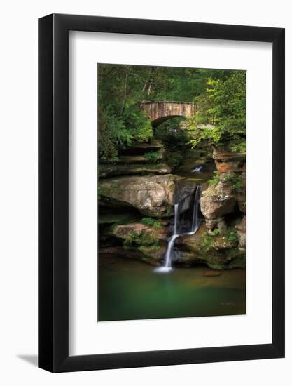 Upper Falls Old Mans Cave-Alan Majchrowicz-Framed Photographic Print