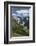 Upper Fisher Creek basin. Fisher Peak, Black Peak and Mount Arriva are in the distance, Washington-Alan Majchrowicz-Framed Photographic Print