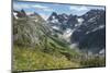 Upper Fisher Creek basin. Fisher Peak, Black Peak and Mount Arriva are in the distance, Washington-Alan Majchrowicz-Mounted Photographic Print