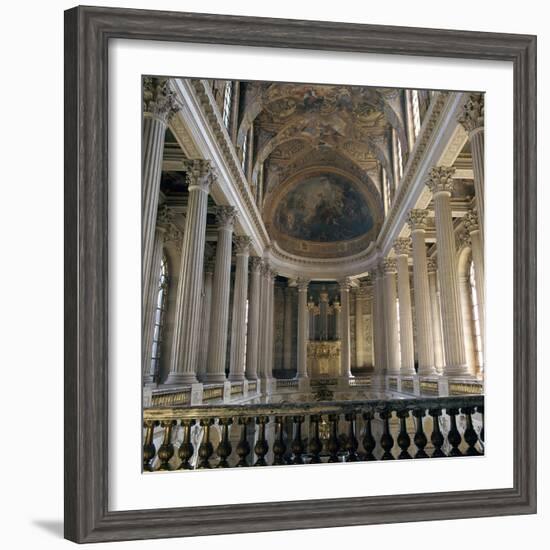 Upper floor of the Chapel of Versailles, 17th century-Unknown-Framed Photographic Print