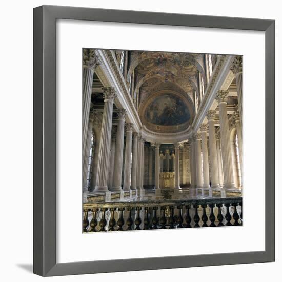 Upper floor of the Chapel of Versailles, 17th century-Unknown-Framed Photographic Print