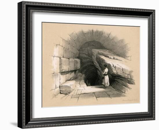 Upper Fountain of Siloam, 1855-David Roberts-Framed Giclee Print
