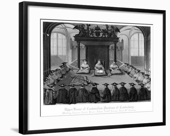 Upper House of Convocation, Province of Canterbury-null-Framed Giclee Print