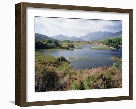 Upper Lake and Macgillycuddy's Reeks, Ring of Kerry, Killarney, Munster, Republic of Ireland (Eire)-Roy Rainford-Framed Photographic Print