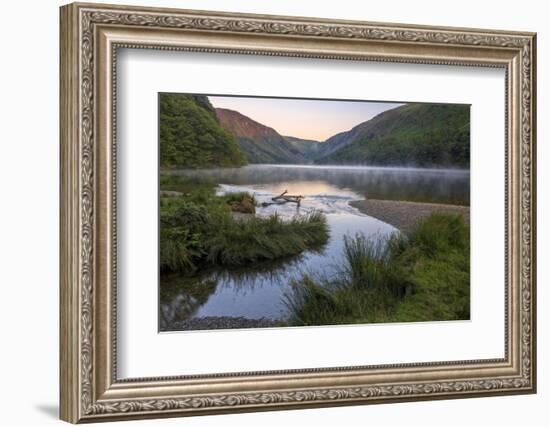 Upper Lake, Glendalough, County Wicklow, Leinster, Republic of Ireland, Europe-Carsten Krieger-Framed Photographic Print