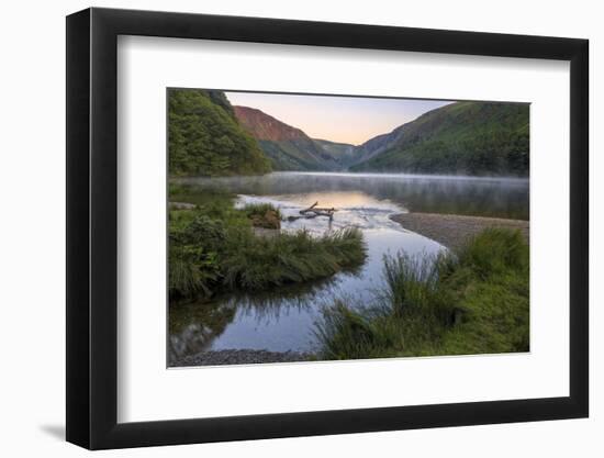 Upper Lake, Glendalough, County Wicklow, Leinster, Republic of Ireland, Europe-Carsten Krieger-Framed Photographic Print