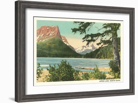 Upper Lake, North Idaho-null-Framed Art Print