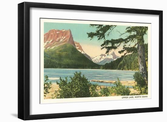 Upper Lake, North Idaho-null-Framed Art Print