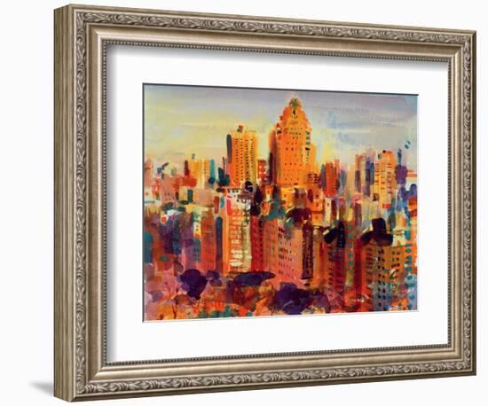 Upper Manhattan, 2000-Peter Graham-Framed Giclee Print