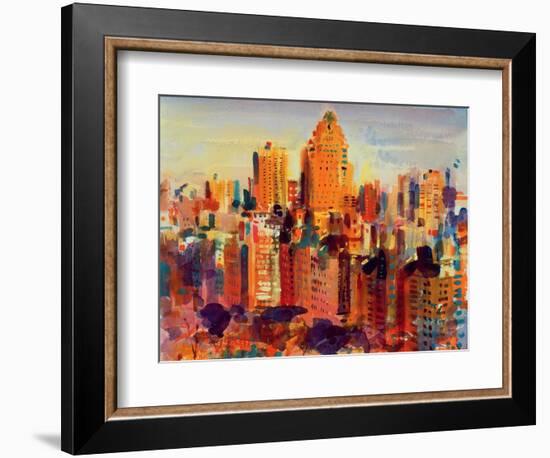 Upper Manhattan, 2000-Peter Graham-Framed Giclee Print