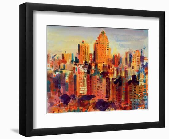 Upper Manhattan, 2000-Peter Graham-Framed Giclee Print